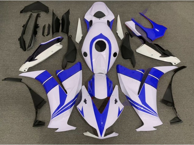 2012-2016 Glänzend Blau & Weiß CBR1000RR Motorrad Verkleidungen 2012-2016 Glänzend Blau & Weiß CBR1000RR Motorrad Verkleidungen