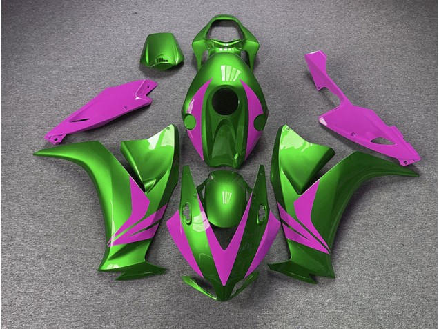 2012-2016 Glänzend Grün & Pink CBR1000RR Motorrad Verkleidungen 2012-2016 Glänzend Grün & Pink CBR1000RR Motorrad Verkleidungen