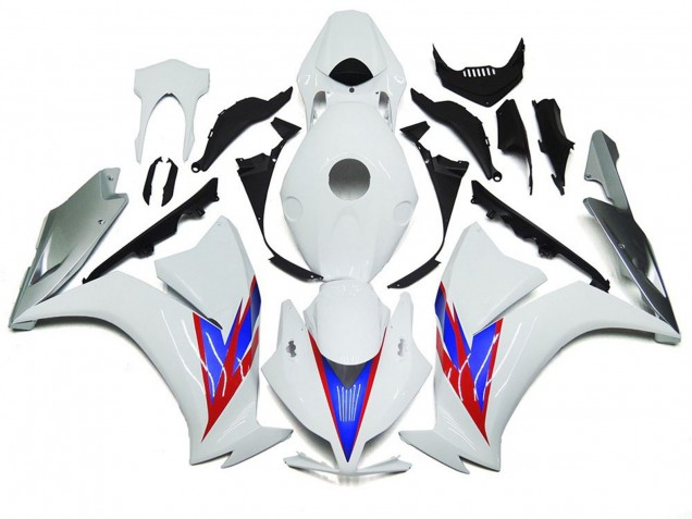 2012-2016 Glänzend Weiß & Silber CBR1000RR Motorrad Verkleidungen 2012-2016 Glänzend Weiß & Silber CBR1000RR Motorrad Verkleidungen