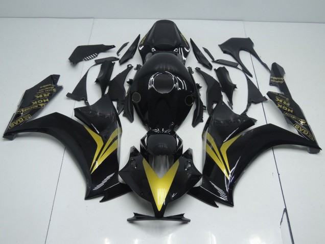 2012-2016 Schwarz & Gold CBR1000RR Motorrad Verkleidungen 2012-2016 Schwarz & Gold CBR1000RR Motorrad Verkleidungen