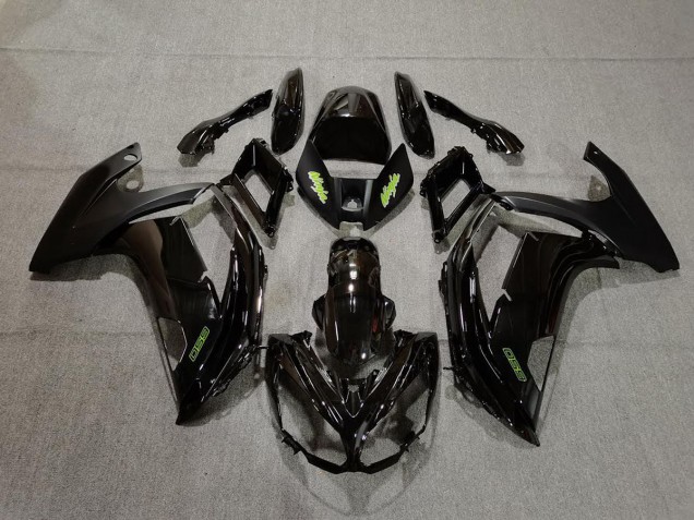 2012-2016 Schwarz & Grün Ninja 650R Motorrad Verkleidungen 2012-2016 Schwarz & Grün Ninja 650R Motorrad Verkleidungen