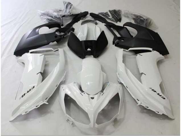 2012-2016 Schwarz & Weiß Ninja 650R Motorrad Verkleidungen 2012-2016 Schwarz & Weiß Ninja 650R Motorrad Verkleidungen