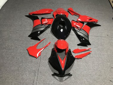 2012-2016 Schwarz Rot Glänzend/Grau CBR1000RR Motorrad Verkleidungen