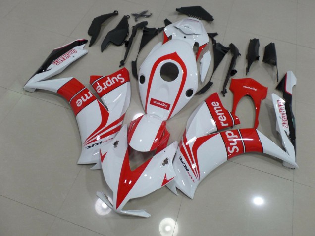 2012-2016 Weiß Supreme CBR1000RR Motorrad Verkleidungen 2012-2016 Weiß Supreme CBR1000RR Motorrad Verkleidungen