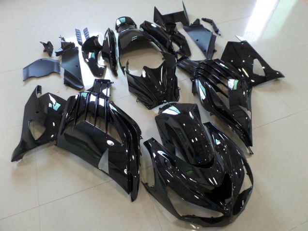 2012-2021 Schwarz Glänzend ZX14R Motorrad Verkleidungen 2012-2021 Schwarz Glänzend ZX14R Motorrad Verkleidungen