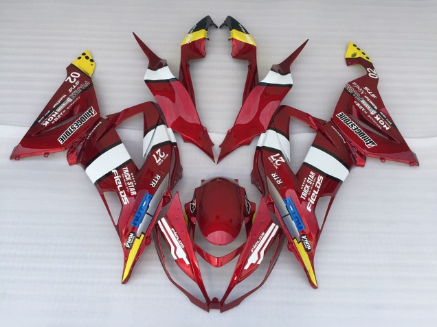 2013-2018 Candy Apple ZX6R Motorrad Verkleidungen 2013-2018 Candy Apple ZX6R Motorrad Verkleidungen