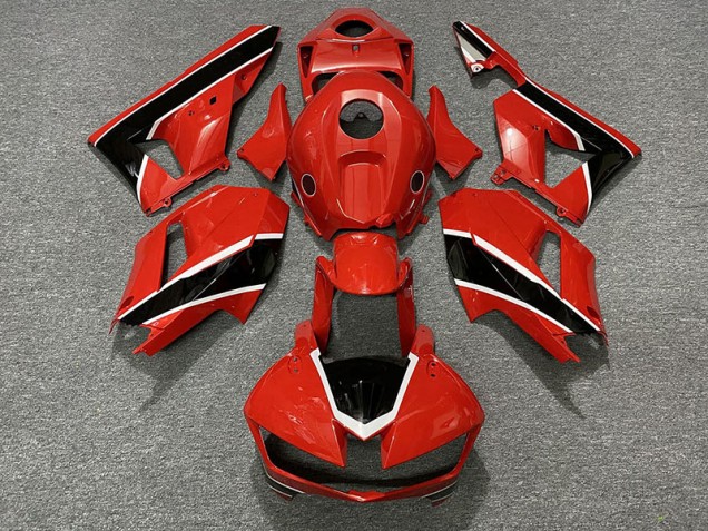 2013-2023 Aufkleber In Glänzendem Rot Schwarz & Weiß CBR600RR Motorrad Verkleidungen 2013-2023 Aufkleber In Glänzendem Rot Schwarz & Weiß CBR600RR Motorrad Verkleidungen
