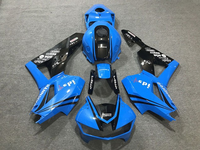 2013-2023 Logos In Glänzendem Blau CBR600RR Motorrad Verkleidungen 2013-2023 Logos In Glänzendem Blau CBR600RR Motorrad Verkleidungen