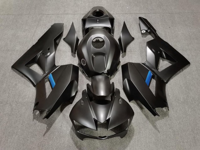 2013-2023 Matt Schwarz & Hellblau CBR600RR Motorrad Verkleidungen 2013-2023 Matt Schwarz & Hellblau CBR600RR Motorrad Verkleidungen