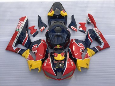 2013-2023 Rot & Blau Bull CBR600RR Motorrad Verkleidungen