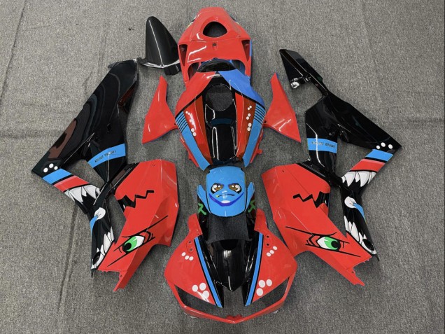 2013-2023 Rot Hai CBR600RR Motorrad Verkleidungen 2013-2023 Rot Hai CBR600RR Motorrad Verkleidungen