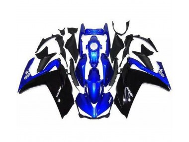 2015-2018 Glänzendes Schwarz & Blau R3 Motorrad Verkleidungen