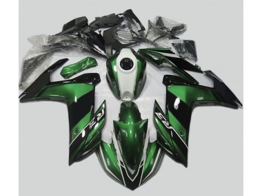 2015-2018 Grün & Schwarz Glänzend R3 Motorrad Verkleidungen
