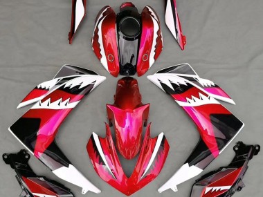 2015-2018 Rot Hai R3 Motorrad Verkleidungen