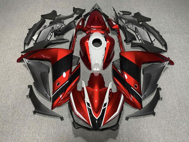 2015-2018 Rot Schwarz & Weiß R3 Motorrad Verkleidungen 2015-2018 Rot Schwarz & Weiß R3 Motorrad Verkleidungen