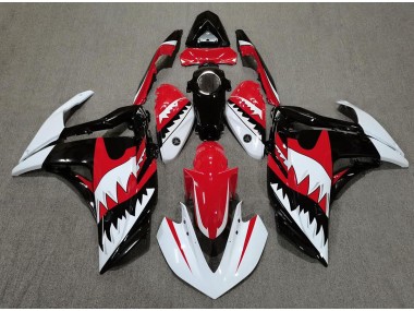 2015-2018 Weißer Hai & Rot R3 Motorrad Verkleidungen