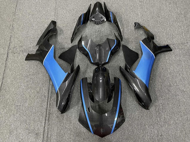 2015-2019 Kohlefaser & Hellblau R1 Motorrad Verkleidungen 2015-2019 Kohlefaser & Hellblau R1 Motorrad Verkleidungen
