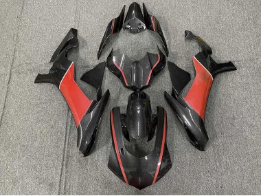 2015-2019 Kohlefaser & Rot R1 Motorrad Verkleidungen