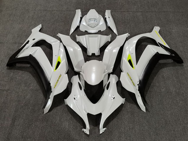 2016-2019 Dunkelperlweiß ZX10R Motorrad Verkleidungen 2016-2019 Dunkelperlweiß ZX10R Motorrad Verkleidungen