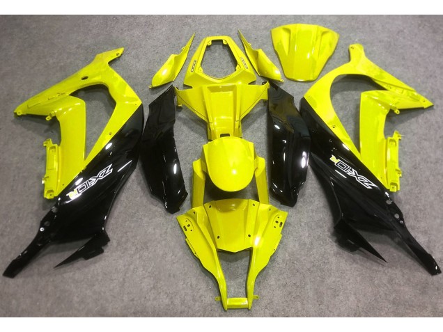 2016-2019 Glänzendes Gelb & Schwarz ZX10R Motorrad Verkleidungen 2016-2019 Glänzendes Gelb & Schwarz ZX10R Motorrad Verkleidungen
