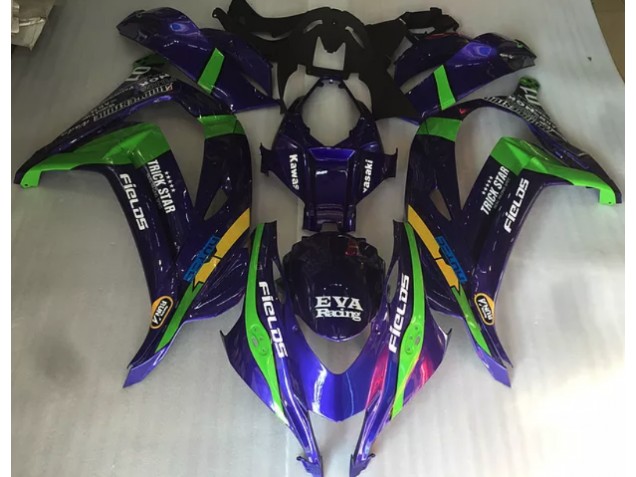 2016-2019 Lilagrün & Glanz ZX10R Motorrad Verkleidungen 2016-2019 Lilagrün & Glanz ZX10R Motorrad Verkleidungen