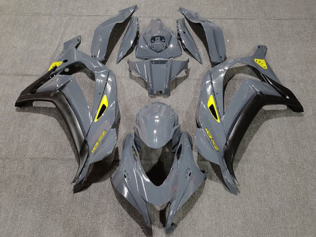 2016-2019 Nardo Grau & Schwarz ZX10R Motorrad Verkleidungen 2016-2019 Nardo Grau & Schwarz ZX10R Motorrad Verkleidungen