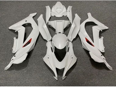 2016-2019 Perlweiß Rot Rand ZX10R Motorrad Verkleidungen