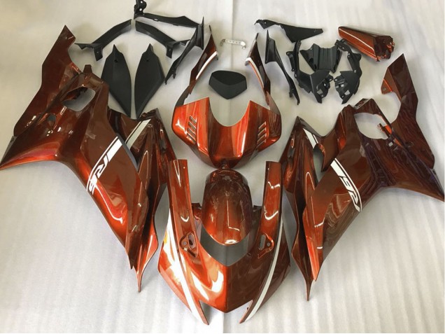 2017-2021 Dunkelorange R6 Motorrad Verkleidungen 2017-2021 Dunkelorange R6 Motorrad Verkleidungen