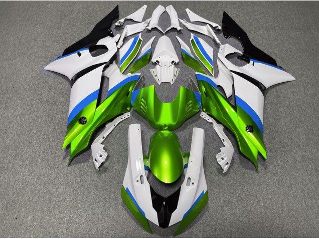 2017-2021 Glänzend Grün & Hellblau R6 Motorrad Verkleidungen 2017-2021 Glänzend Grün & Hellblau R6 Motorrad Verkleidungen