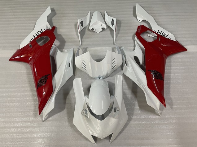 2017-2021 Glänzend Weiß & Rot J AIR R6 Motorrad Verkleidungen 2017-2021 Glänzend Weiß & Rot J AIR R6 Motorrad Verkleidungen