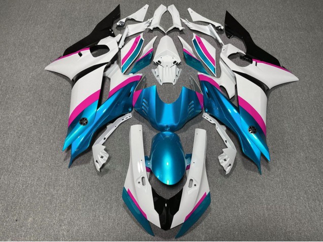 2017-2021 Hellblau & Rosa R6 Motorrad Verkleidungen 2017-2021 Hellblau & Rosa R6 Motorrad Verkleidungen