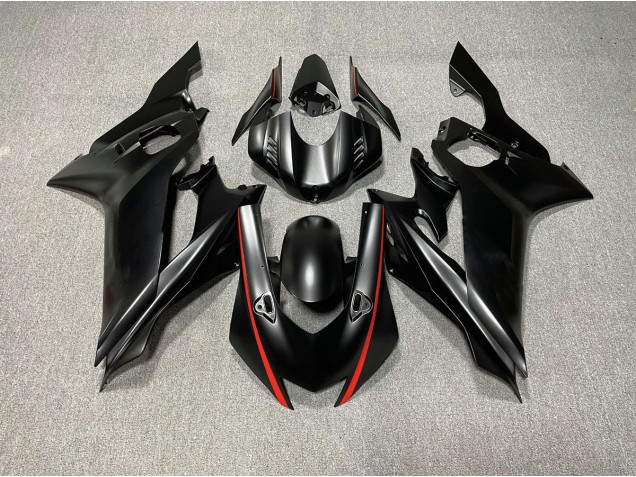 2017-2021 Matt Schwarze & Rot Akzente R6 Motorrad Verkleidungen 2017-2021 Matt Schwarze & Rot Akzente R6 Motorrad Verkleidungen