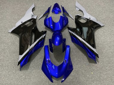 2017-2021 Zement Schwarz & Blau R6 Motorrad Verkleidungen