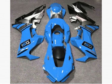 2017-2023 Blau Glänzend DSI CBR1000RR Motorrad Verkleidungen