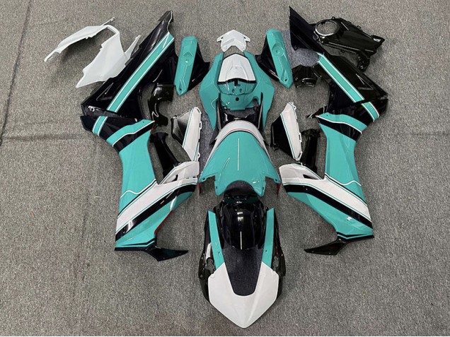2017-2023 Glänzend Cyan Weiß & Schwarz CBR1000RR Motorrad Verkleidungen 2017-2023 Glänzend Cyan Weiß & Schwarz CBR1000RR Motorrad Verkleidungen