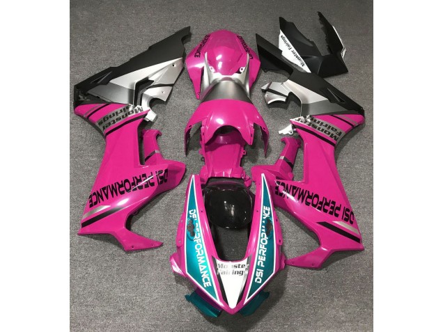 2017-2023 Glanzrosa & Hellblau CBR1000RR Motorrad Verkleidungen 2017-2023 Glanzrosa & Hellblau CBR1000RR Motorrad Verkleidungen