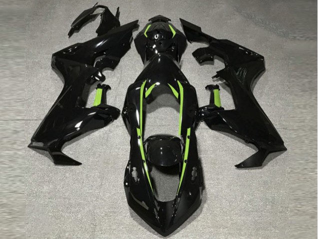 2017-2023 Schwarz Glänzend & Limettengrünes Futter CBR1000RR Motorrad Verkleidungen 2017-2023 Schwarz Glänzend & Limettengrünes Futter CBR1000RR Motorrad Verkleidungen
